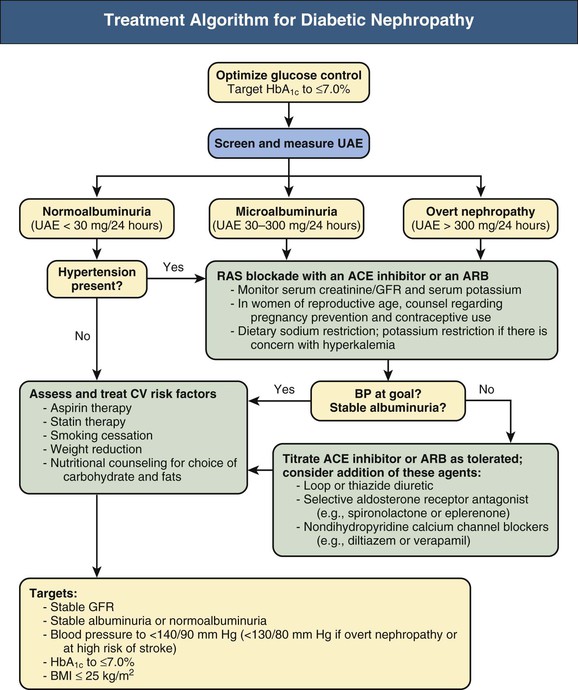 Diabetic nephropathy complications prevention