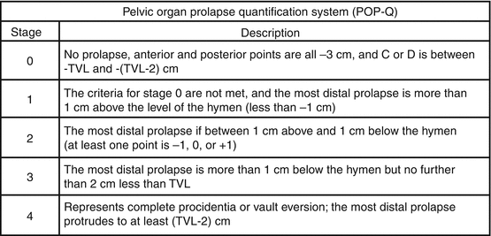Pelvic Organ Prolapse | Abdominal Key